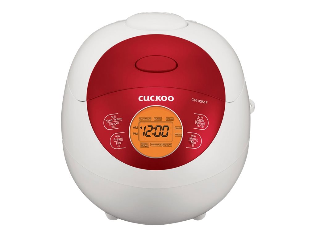 Cuckoo Reiskocher 0.54l CR-0351F 3D-Hitzesystem Warmhaltung (B-WARE) Cuckoo Reiskocher 0.54l CR-0351F 3D-Hitzesystem Warmhaltung (B-WARE)